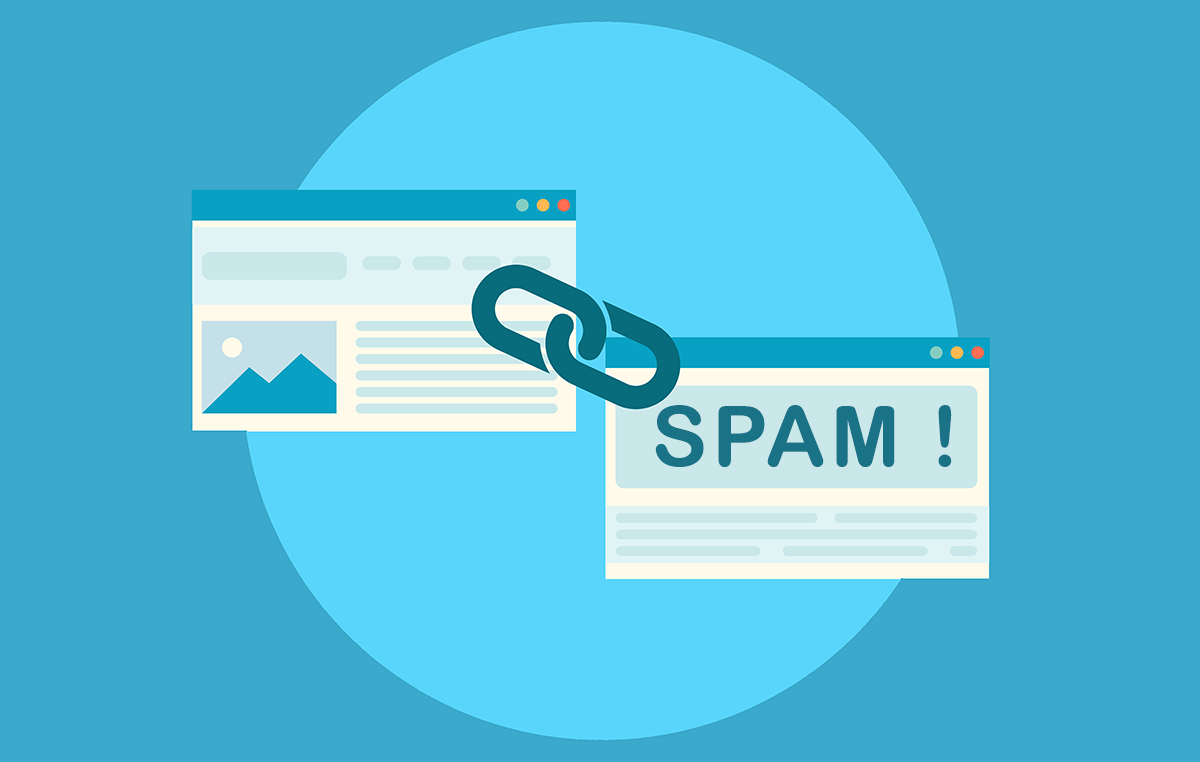 Spam link