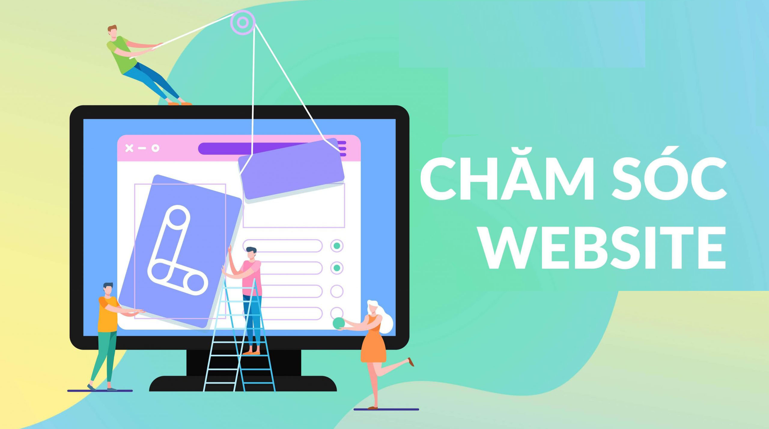 chăm sóc nội dung website