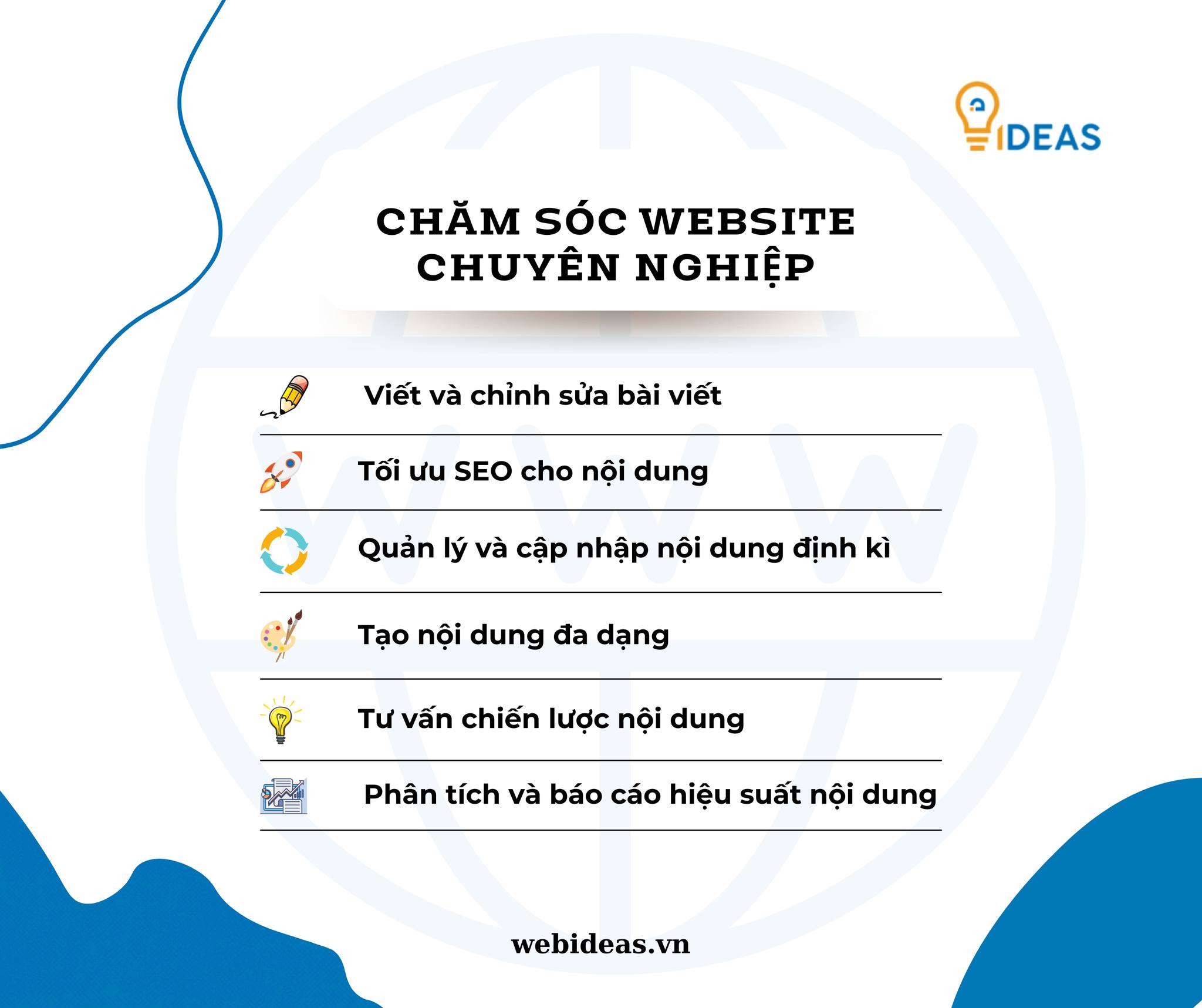 cập nhật website thường xuyên